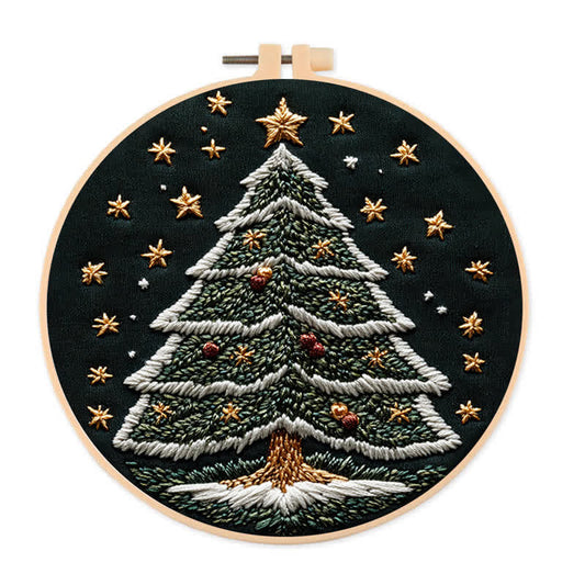 Rubbyoo Embroidery Kit - Christmas tree2
