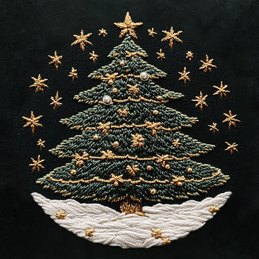 Rubbyoo Embroidery Kit - Christmas tree3