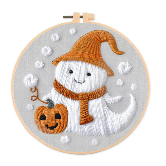 Rubbyoo Embroidery Kit - Ghost Halloween
