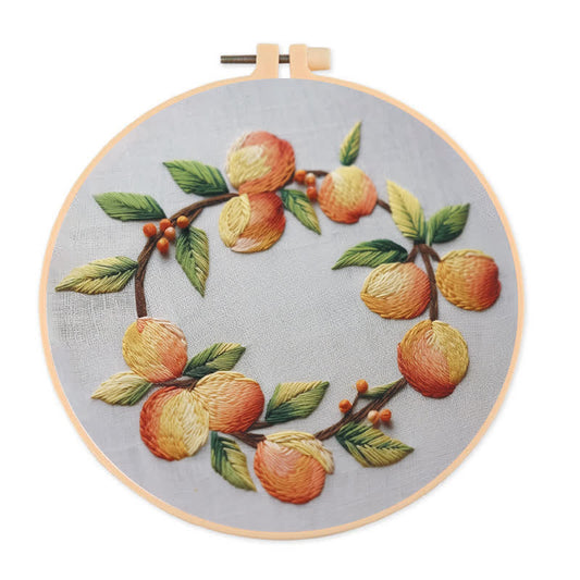 Rubbyoo Embroidery Kit - Peachy