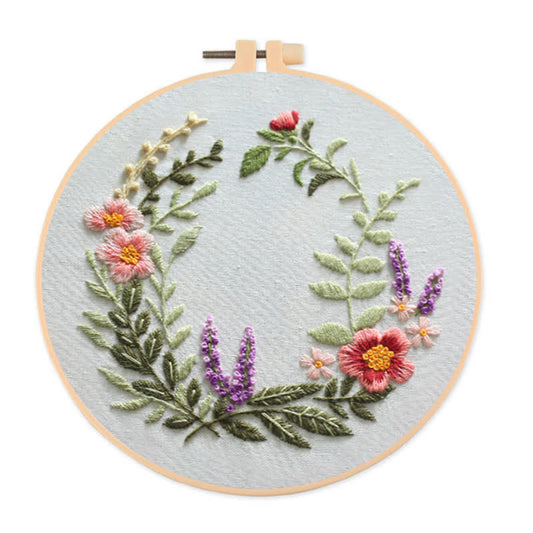 Rubbyoo Embroidery Kit - Wildflowers Indian Summer