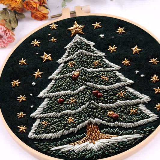 Rubbyoo Embroidery Kit - Christmas tree2